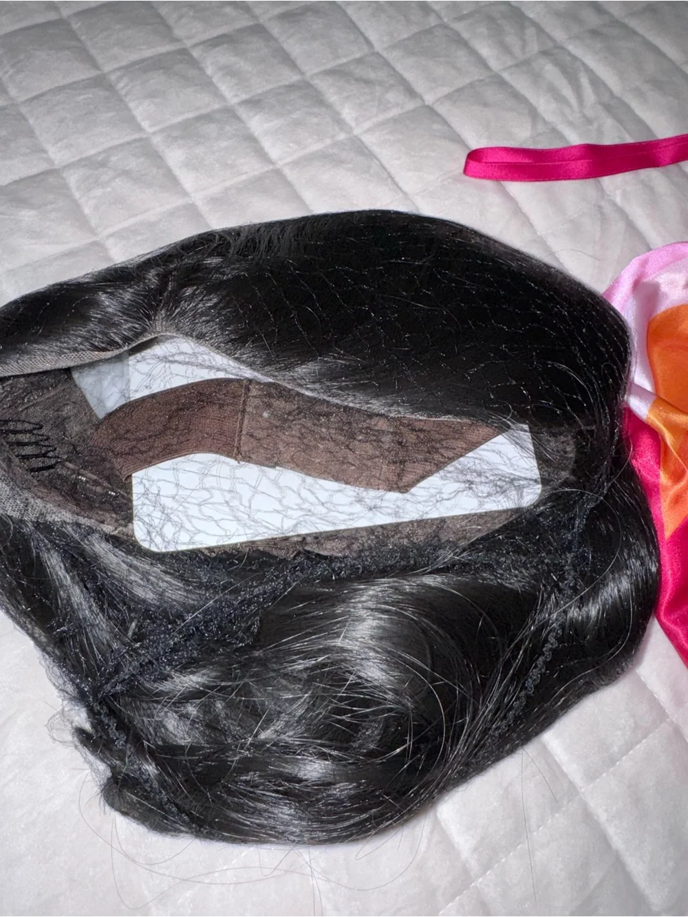 Chelsey Smith Crowns Miley Black Straight Layered Women's Wig